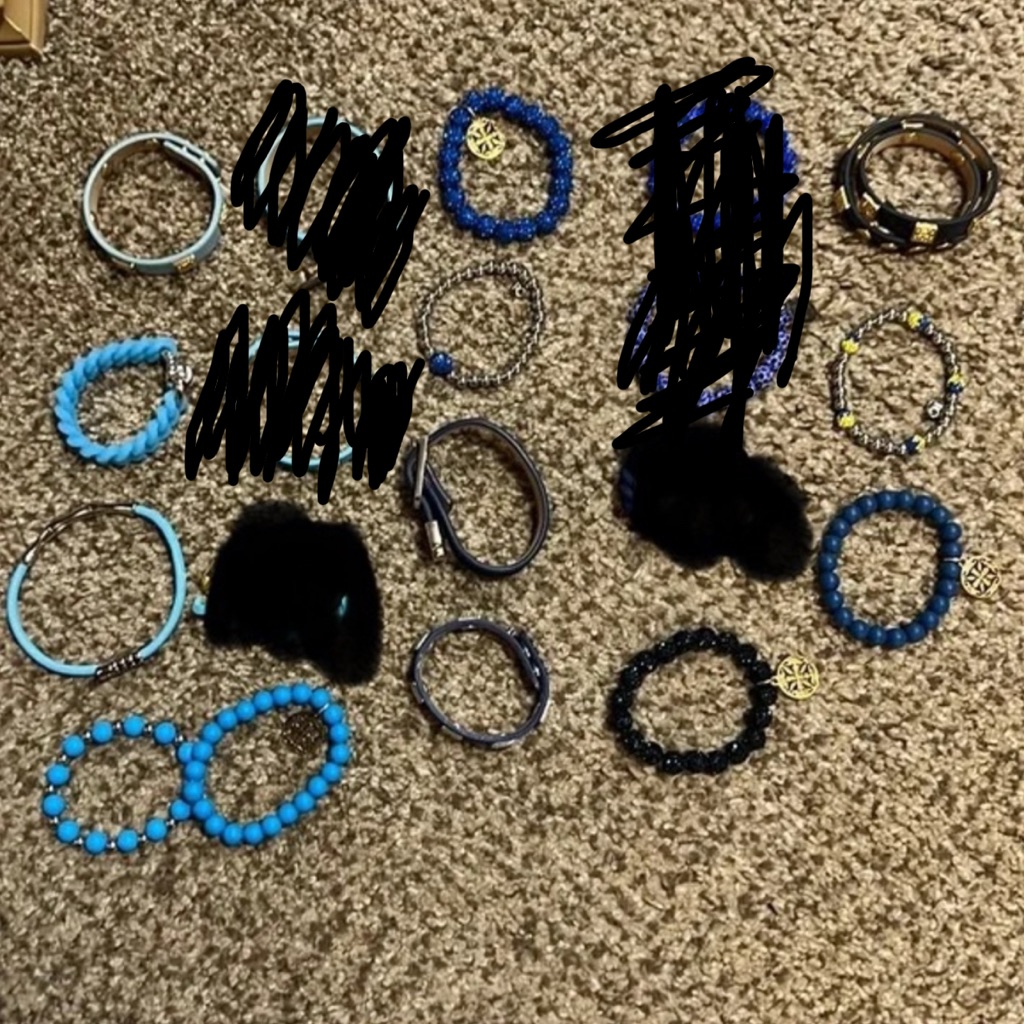 Rustic Cuff Blue Bracelets Euc Buy 1 Or Buy Them All 12$